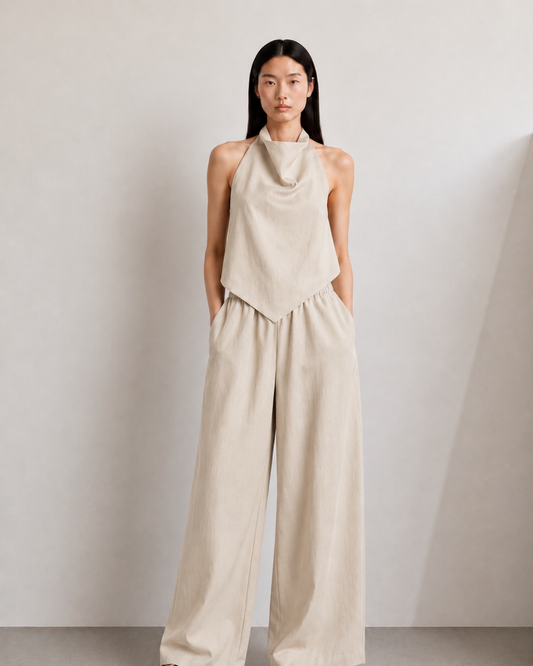Pantalon Hibbi Lino