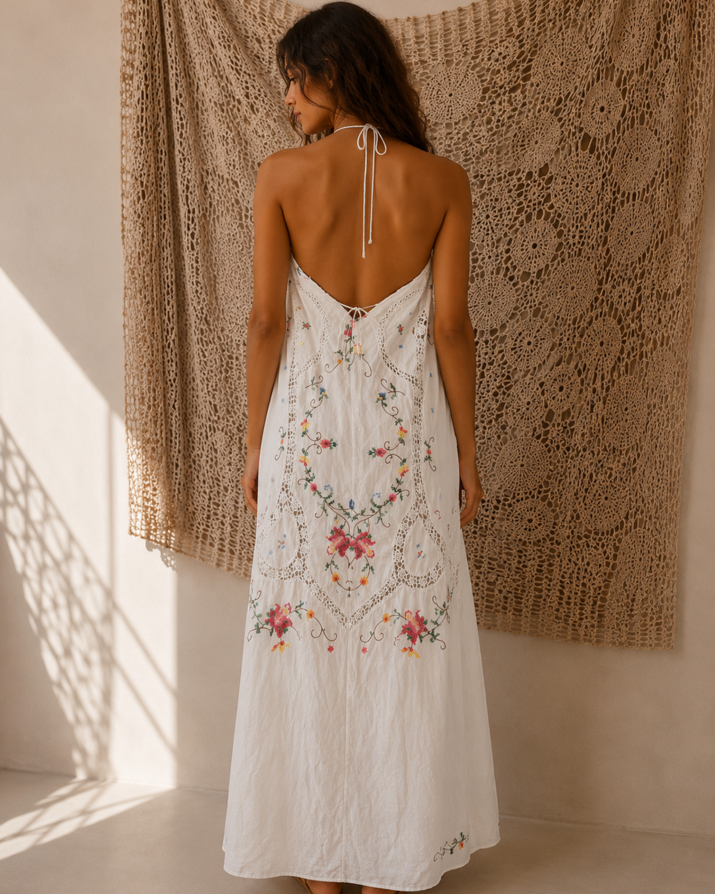 Vestido doble posición upcycling