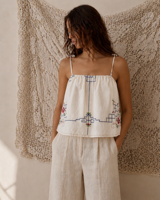 Top luna upcycling