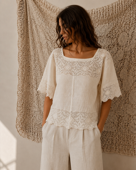 Blusa Upcycling Liberty