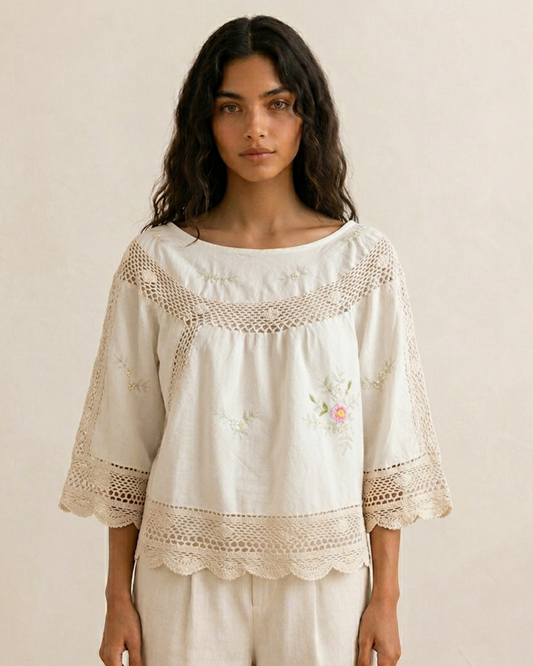 Blusa  capa upcycling