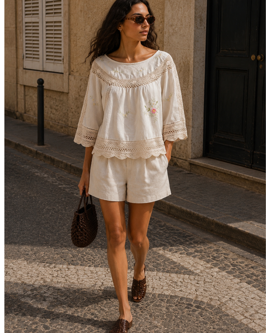 Blusa  capa upcycling
