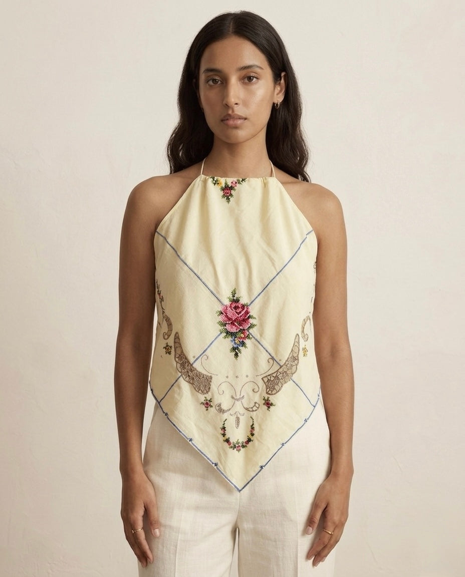 Top Herencia upcycling