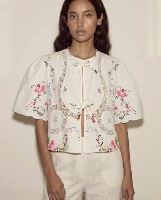 Muna upcycled blouse #2