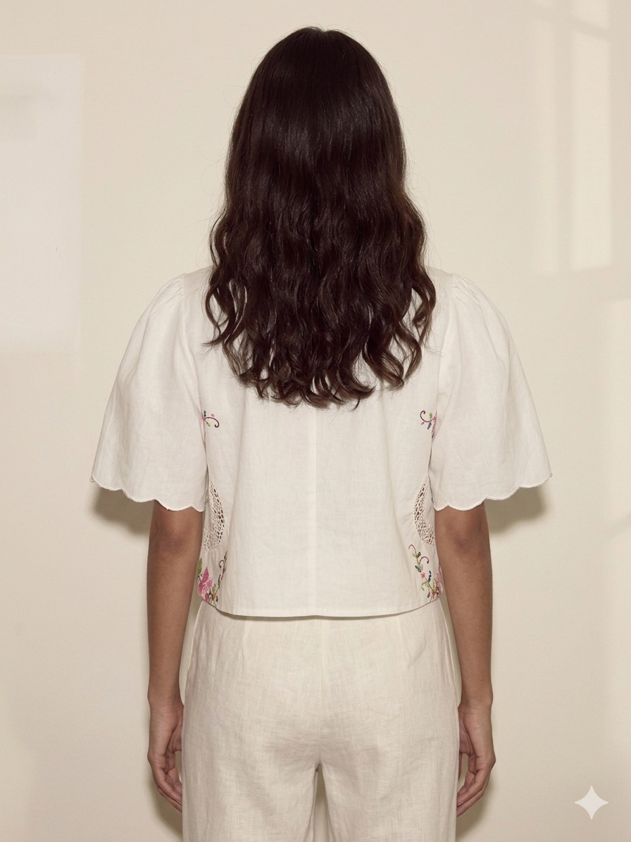 Muna upcycled blouse #2